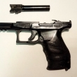 Walther PPQ - rám zbraně + hlaveň